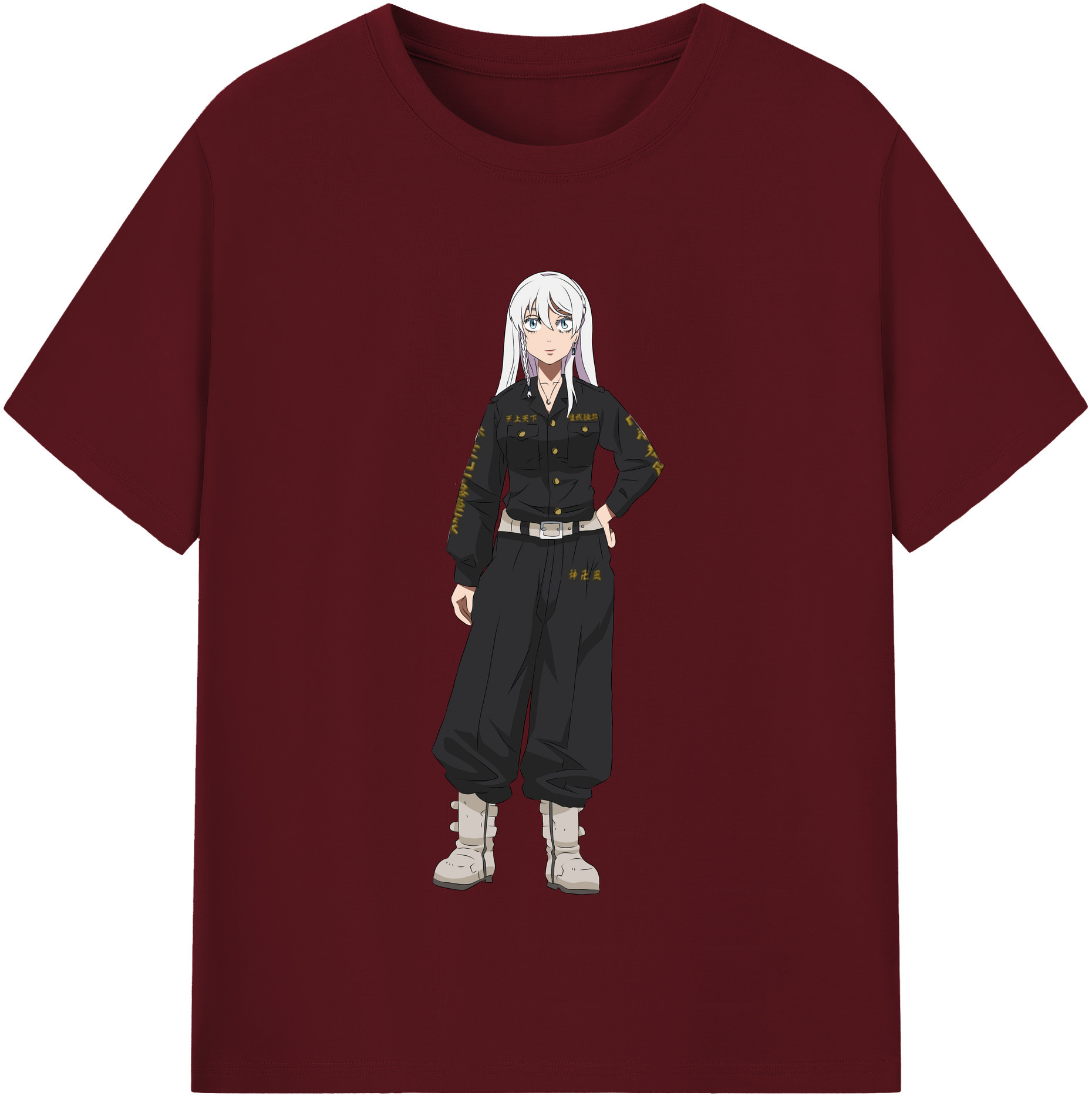 （画像用） 東京リベンジャーズ Tokyo Revengers 綿100％半袖Tシャツ（フロントプリント）